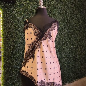Blusa gasa lunares