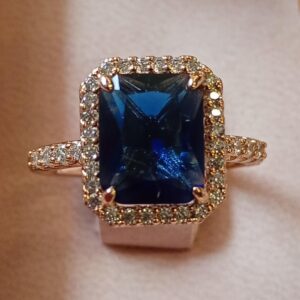 Anillo piedra azul (laminado)