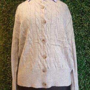 Sueter camisa rallada