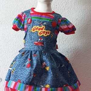 Disfraz Chuky niña talla 1-2 años