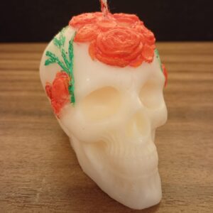 Vela calaverita azucar pequeña